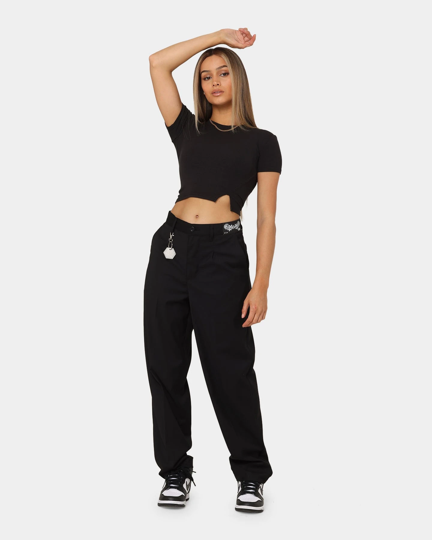 404 Liberty Baggy Trousers Black 4 404 Liberty Baggy Trousers Black - Image 2