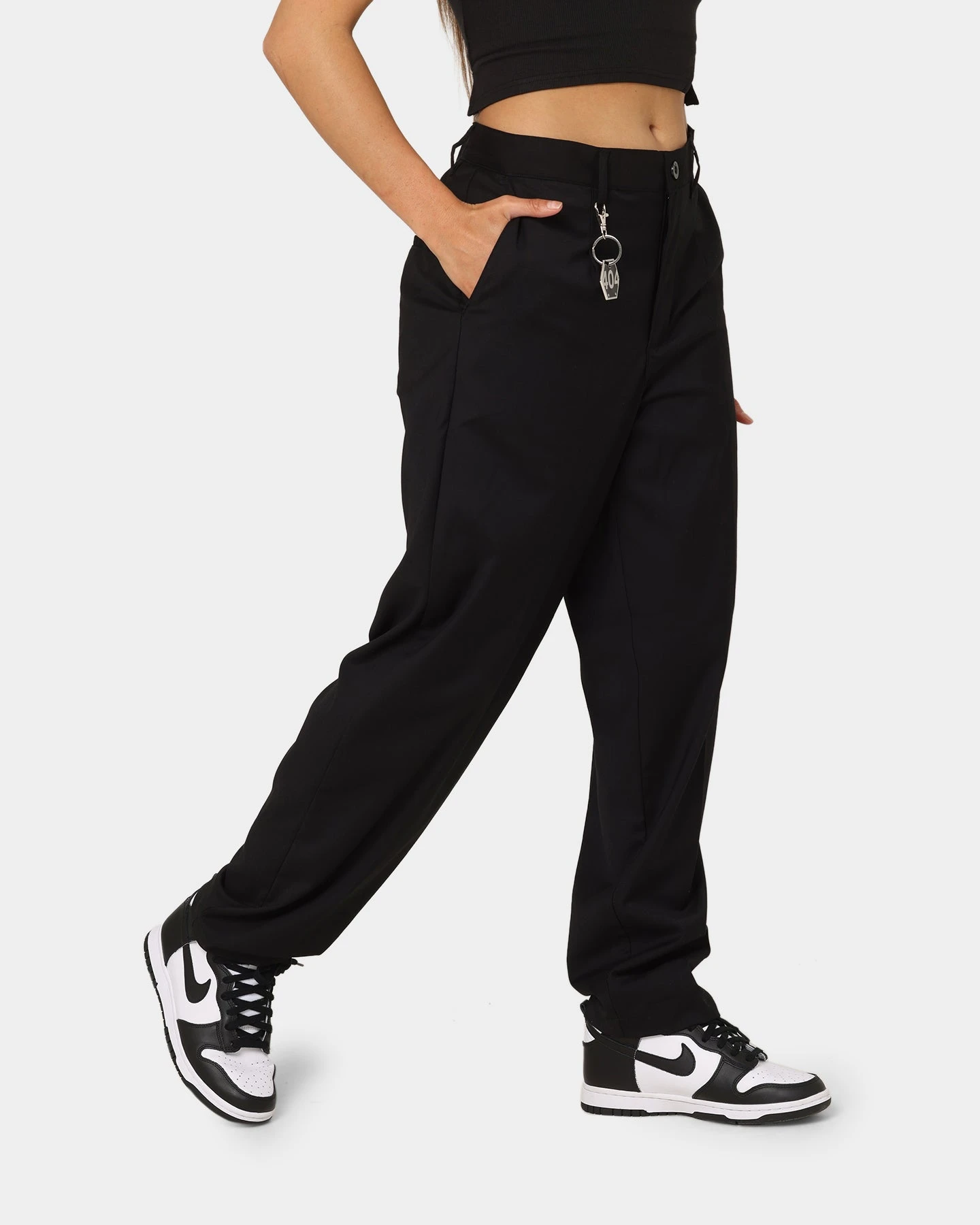 404 Liberty Baggy Trousers Black 7 404 Liberty Baggy Trousers Black - Image 5