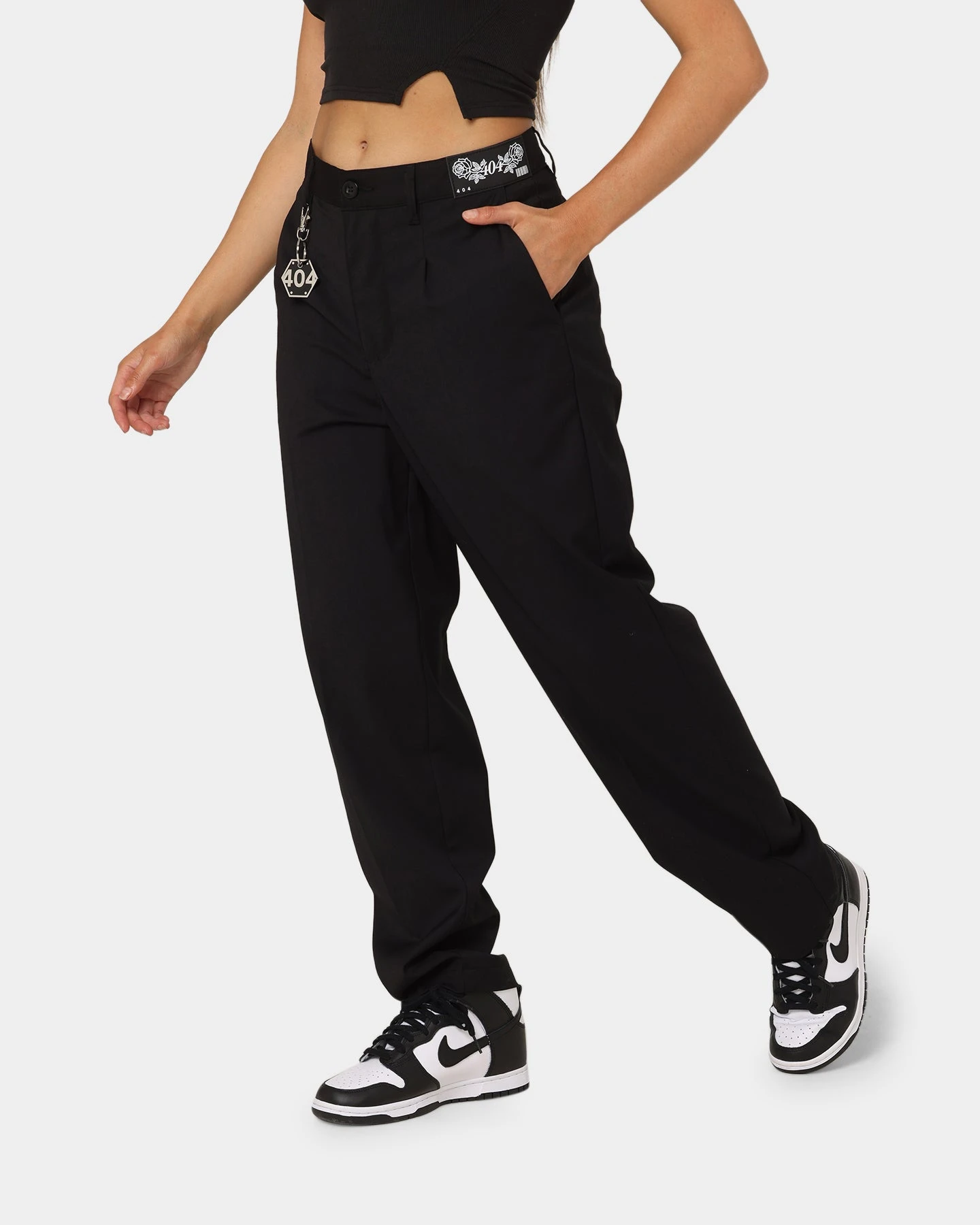 404 Liberty Baggy Trousers Black 8 404 Liberty Baggy Trousers Black - Image 6