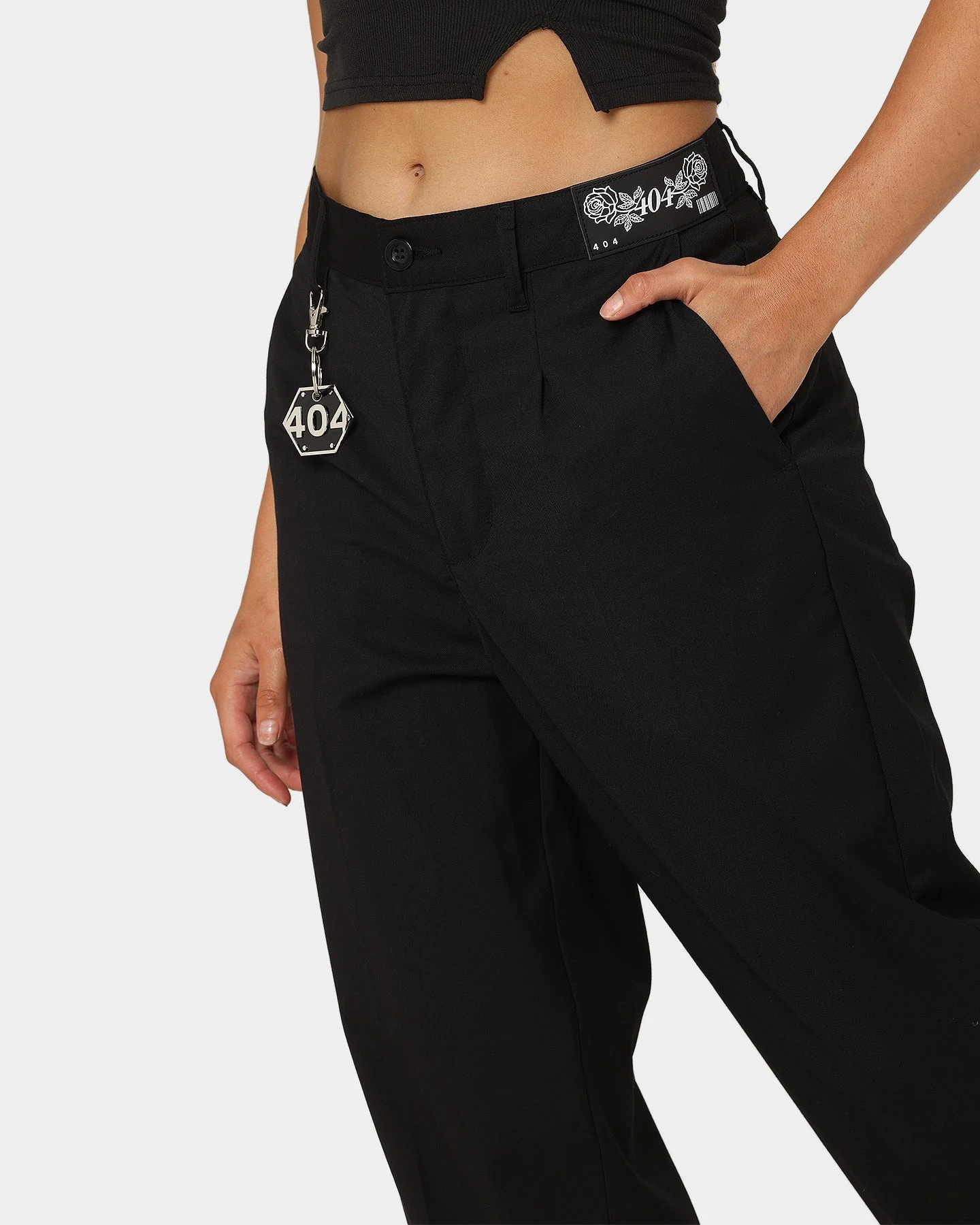 404 Liberty Baggy Trousers Black 9 404 Liberty Baggy Trousers Black - Image 7