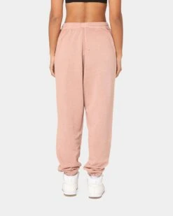 Reebok Women's Classics Natural Dye Small Logo French Terry Pants Coral -Sportswear Women Store 03009331 YC510 womens 0040