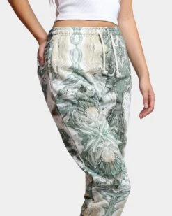 HUF Women's Swirl Fleece Pants Olive 14 HUF Women's Swirl Fleece Pants Olive -Sportswear Women Store 03009386 YO100 womens 0050