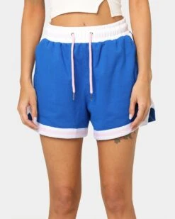 EN ES Women's Zenni Terry Shorts Cobalt Blue 12 EN ES Women's Zenni Terry Shorts Cobalt Blue -Sportswear Women Store 03009400 YB625 womens 0030
