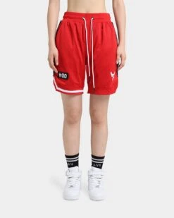 The Anti Order Off Season Basketball Shorts Red/White -Sportswear Women Store 03009478 YR081 womens 0030