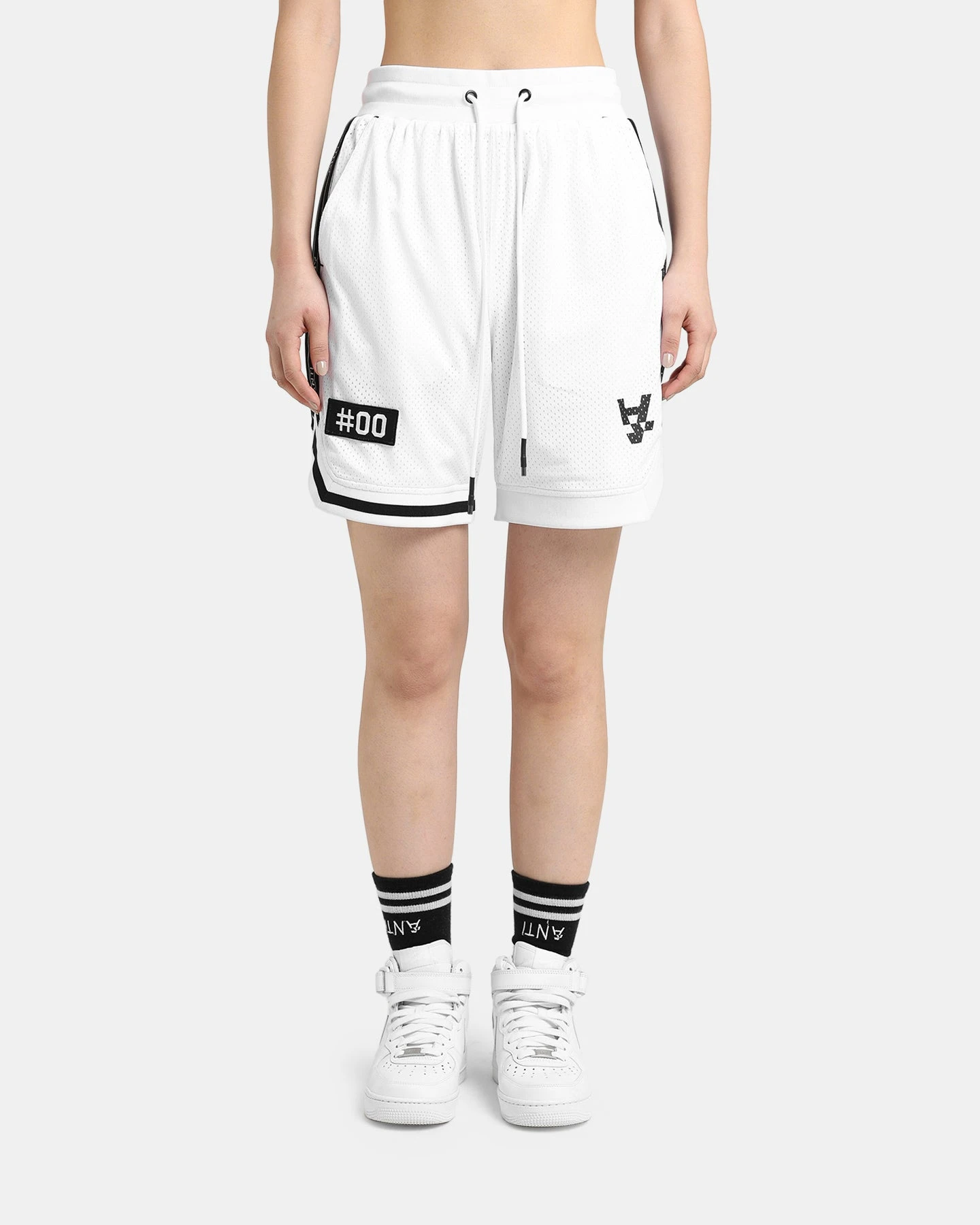 The Anti Order Off Season Basketball Shorts White/Black 5 The Anti Order Off Season Basketball Shorts White/Black - Image 3