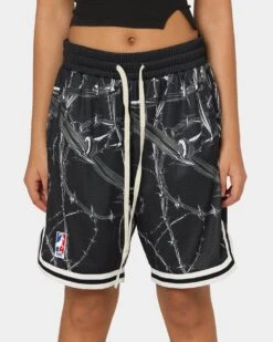 Goat Crew Barbed Wire Shorts Black/White -Sportswear Women Store 03009563 YB012 womens 00030