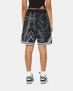 Goat Crew Barbed Wire Shorts Black/White -Sportswear Women Store 03009563 YB012 womens 00040
