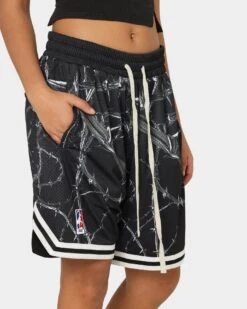 Goat Crew Barbed Wire Shorts Black/White -Sportswear Women Store 03009563 YB012 womens 00070