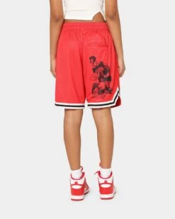 Goat Crew X Cowboy Bebop Bebop Group Shorts Red 14 Goat Crew X Cowboy Bebop Bebop Group Shorts Red -Sportswear Women Store 03009564 YR001 womens 00040