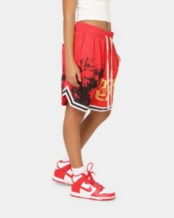 Goat Crew X Cowboy Bebop Bebop Group Shorts Red 15 Goat Crew X Cowboy Bebop Bebop Group Shorts Red -Sportswear Women Store 03009564 YR001 womens 00050