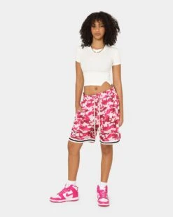 Goat Crew Camo Shorts Pink -Sportswear Women Store 03009565 YP001 womens 00020
