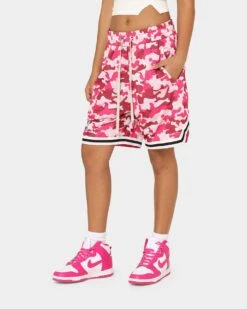 Goat Crew Camo Shorts Pink -Sportswear Women Store 03009565 YP001 womens 00060