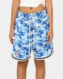 Goat Crew Camo Shorts Blue 13 Goat Crew Camo Shorts Blue -Sportswear Women Store 03009565 YX001 womens 00030