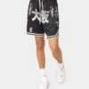 Goat Crew Cherry Blossom Shorts Black/White 1 Goat Crew Cherry Blossom Shorts Black/White -Sportswear Women Store 03009566 YB012 womens 0010