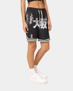 Goat Crew Cherry Blossom Shorts Black/White -Sportswear Women Store 03009566 YB012 womens 0050