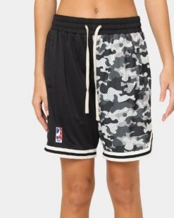 Goat Crew Half Camo Shorts Black/Black 13 Goat Crew Half Camo Shorts Black/Black -Sportswear Women Store 03009567 YB015 womens 0030