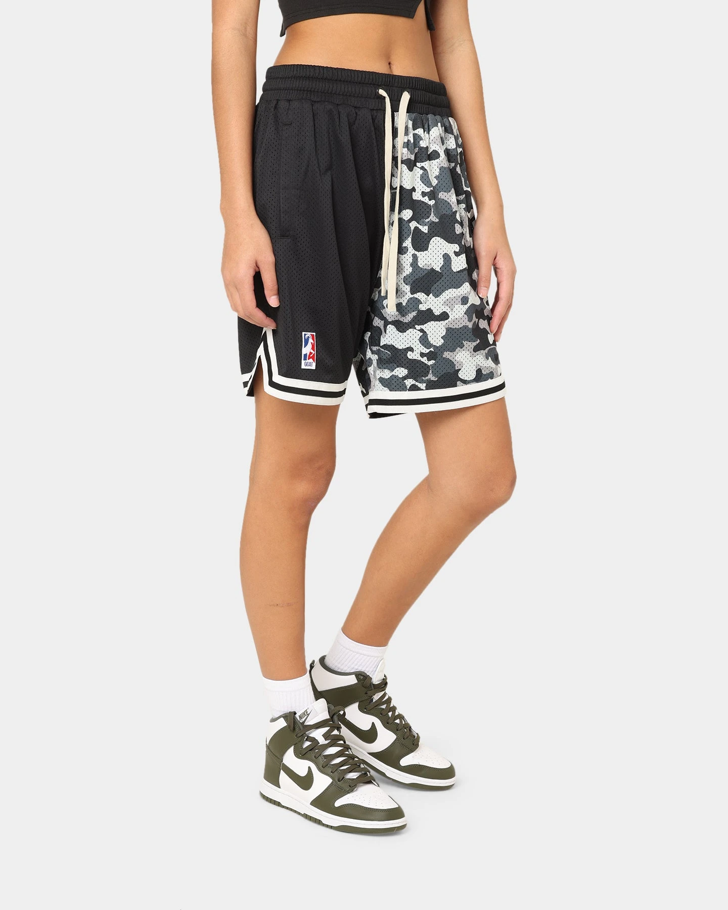 Goat Crew Half Camo Shorts Black/Black 7 Goat Crew Half Camo Shorts Black/Black - Image 5