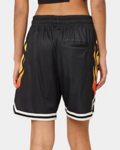 Goat Crew Kanji Flame Shorts Black/White -Sportswear Women Store 03009569 YB012 womens 0080
