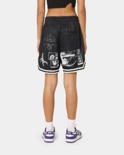 Goat Crew Patchwork Shorts Black/White 14 Goat Crew Patchwork Shorts Black/White -Sportswear Women Store 03009570 YB012 womens 0040