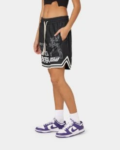 Goat Crew Patchwork Shorts Black/White 16 Goat Crew Patchwork Shorts Black/White -Sportswear Women Store 03009570 YB012 womens 0060