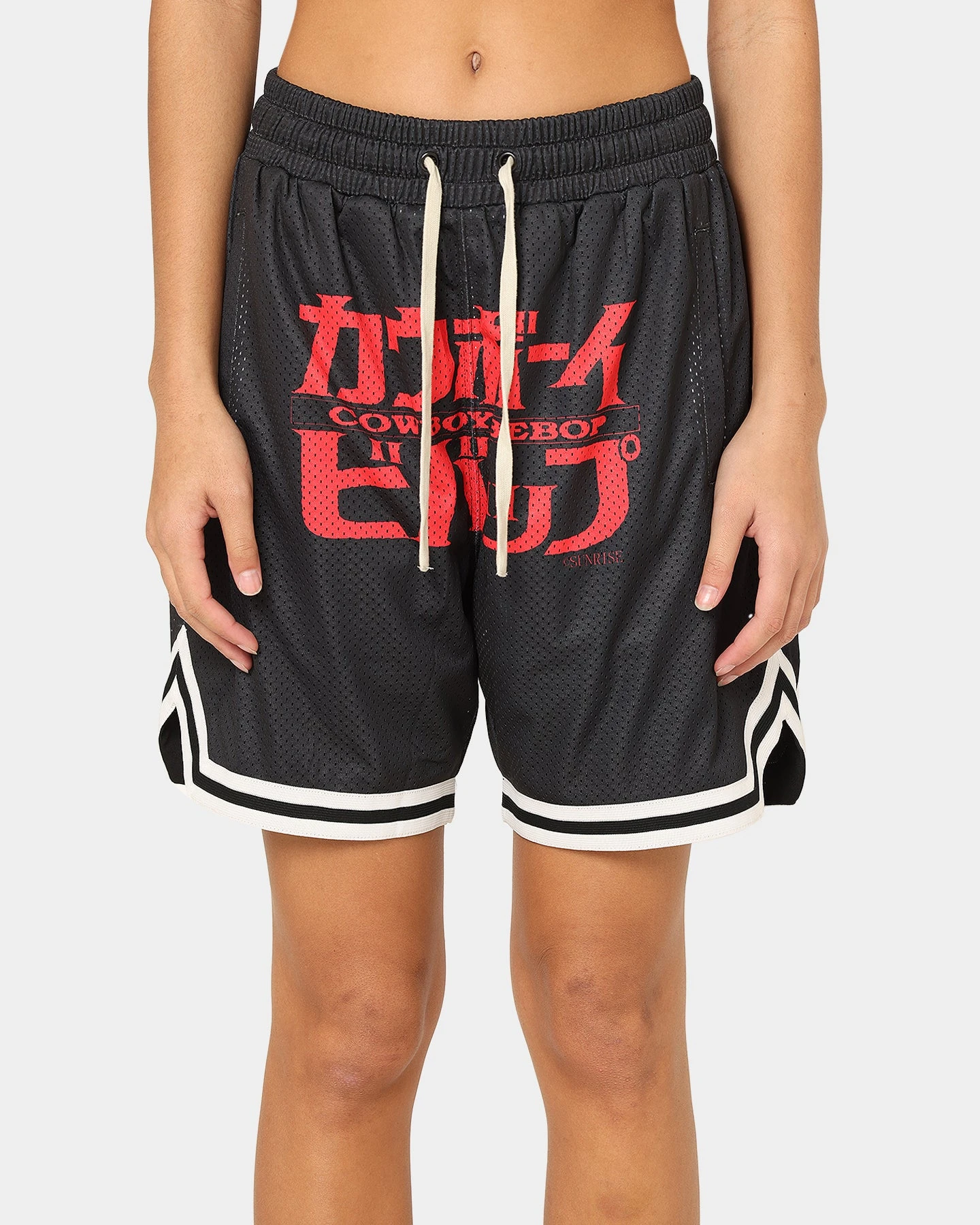 Goat Crew X Cowboy Bebop Spike Solo Shorts Black/Red 5 Goat Crew X Cowboy Bebop Spike Solo Shorts Black/Red - Image 3