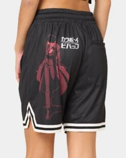 Goat Crew X Cowboy Bebop Spike Solo Shorts Black/Red 17 Goat Crew X Cowboy Bebop Spike Solo Shorts Black/Red -Sportswear Women Store 03009572 YB004 womens 0080