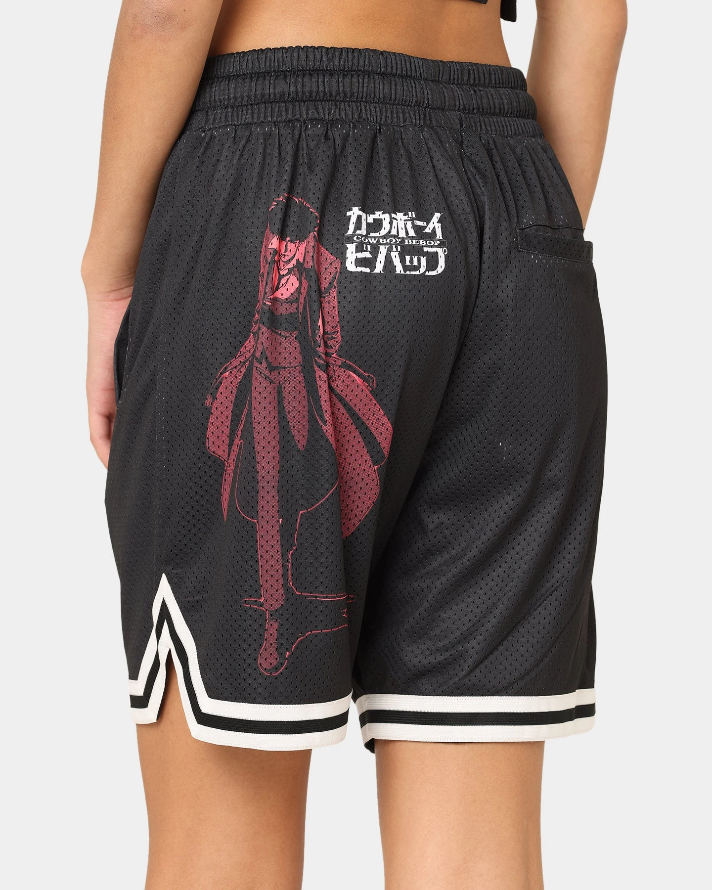 Goat Crew X Cowboy Bebop Spike Solo Shorts Black/Red 10 Goat Crew X Cowboy Bebop Spike Solo Shorts Black/Red - Image 8