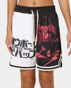 Goat Crew X Cowboy Bebop Swordfish Shorts Black/White 13 Goat Crew X Cowboy Bebop Swordfish Shorts Black/White -Sportswear Women Store 03009573 YB012 womens 0030