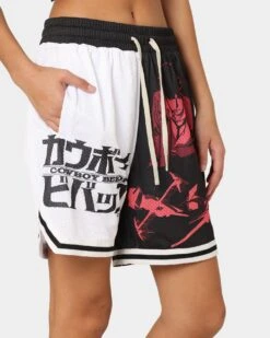 Goat Crew X Cowboy Bebop Swordfish Shorts Black/White 17 Goat Crew X Cowboy Bebop Swordfish Shorts Black/White -Sportswear Women Store 03009573 YB012 womens 0070
