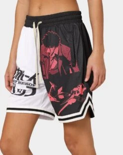 Goat Crew X Cowboy Bebop Swordfish Shorts Black/White 19 Goat Crew X Cowboy Bebop Swordfish Shorts Black/White -Sportswear Women Store 03009573 YB012 womens 0090