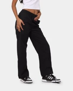 X-Girl Women's Easy Straight Pant Black -Sportswear Women Store 03009616 YB001 womens 0050