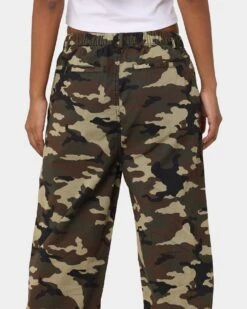 X-Girl Women's Easy Straight Pant Camo -Sportswear Women Store 03009616 YC001 womens 0080