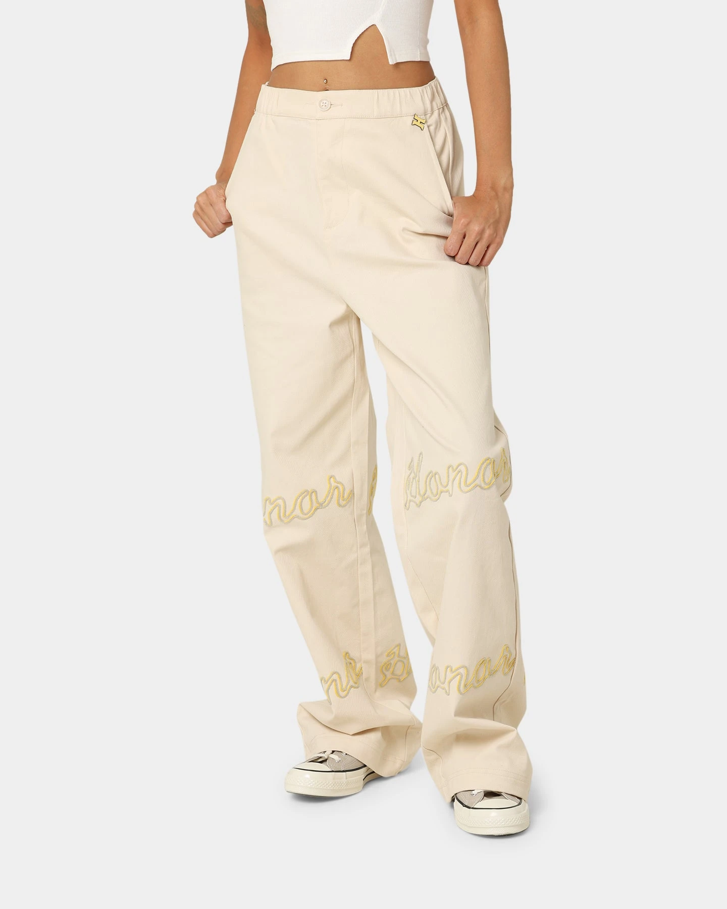Honor The Gift Women's Hollywood Pants Cream 3 Honor The Gift Women's Hollywood Pants Cream