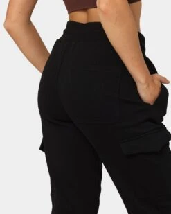 Carré Evolution Cargo Sweatpants Black 18 Carré Evolution Cargo Sweatpants Black -Sportswear Women Store 03009918 YB001 womens 0080