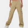 X-Girl Work Cargo Pants Khaki -Sportswear Women Store 03010228 YK001 womens 0010