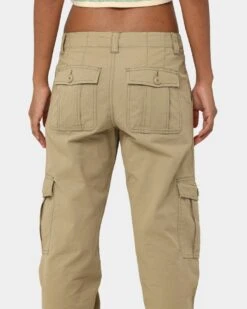 X-Girl Work Cargo Pants Khaki -Sportswear Women Store 03010228 YK001 womens 0080