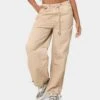 MNML Women's Parachute Pants Beige -Sportswear Women Store 03010287 Y1000 womens 010