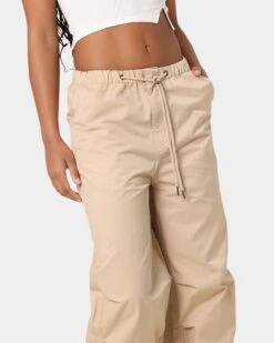 MNML Women's Parachute Pants Beige -Sportswear Women Store 03010287 Y1000 womens 030