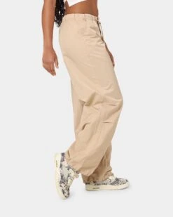 MNML Women's Parachute Pants Beige -Sportswear Women Store 03010287 Y1000 womens 050