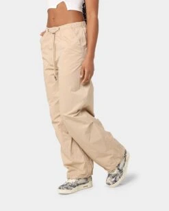 MNML Women's Parachute Pants Beige -Sportswear Women Store 03010287 Y1000 womens 060