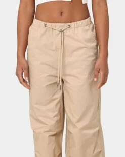 MNML Women's Parachute Pants Beige -Sportswear Women Store 03010287 Y1000 womens 080 ac679657 b4cd 43f9 b0a4 271b0828194e