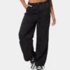 MNML Women's Parachute Pants Black -Sportswear Women Store 03010287 YB001 womens 010