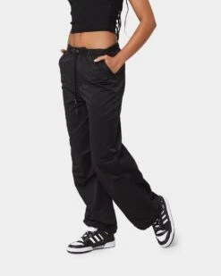 MNML Women's Parachute Pants Black -Sportswear Women Store 03010287 YB001 womens 060