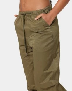 MNML Women's Parachute Pants Khaki -Sportswear Women Store 03010287 YK001 womens 040