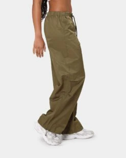 MNML Women's Parachute Pants Khaki -Sportswear Women Store 03010287 YK001 womens 050