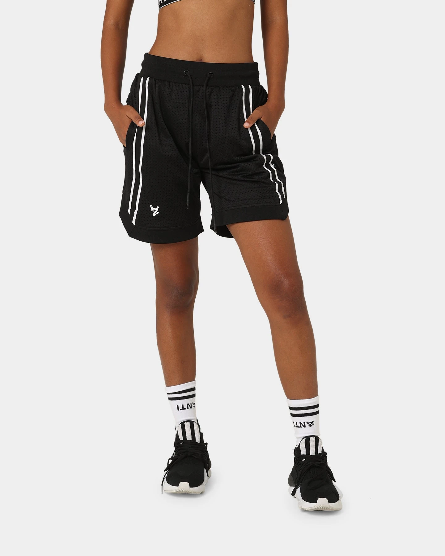 The Anti Order Anti Sport Basketball Shorts Black/White 3 The Anti Order Anti Sport Basketball Shorts Black/White