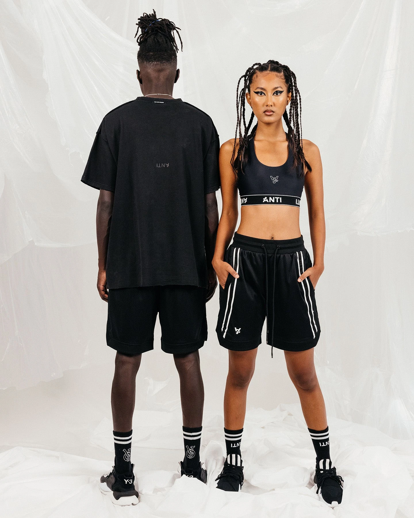 The Anti Order Anti Sport Basketball Shorts Black/White 4 The Anti Order Anti Sport Basketball Shorts Black/White - Image 2