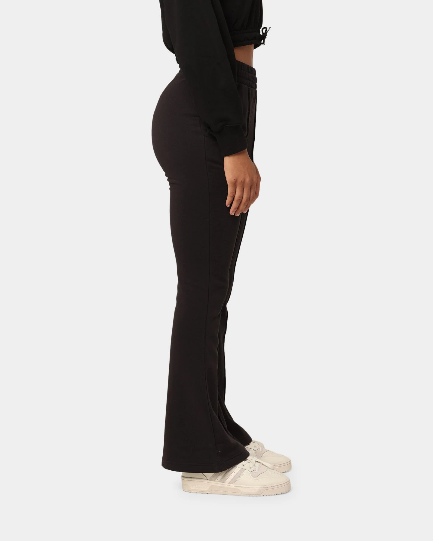 Puma Women's Classics Flared Trackpants Puma Black 7 Puma Women's Classics Flared Trackpants Puma Black - Image 5