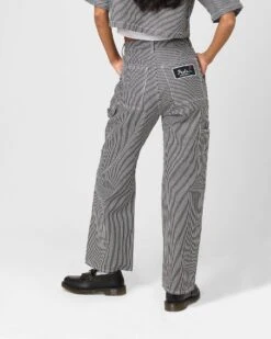 X-Girl Women's Peels Painter Pants Black/White