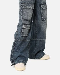 True Religion Women's Jessie Baggy Cargo Big T Jeans Sensation -Sportswear Women Store 03011587 YS803 womens 0030